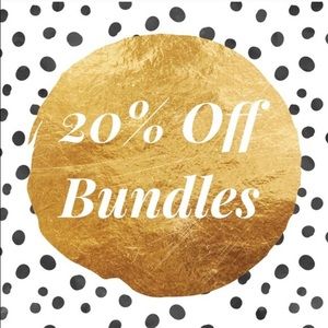 20% Off Bundles Of 2 Or More Items